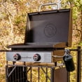 thumbnail image 3 of Blackstone Griddle 2205 Omnivore Original; Uses H Style Burner For Even Heating; Table Top; Two Independent Heat Zones With 21 000 BTU; 22 Inch Cooking Space; Rectangular; Stainless Steel Front Panel, 3 of 7