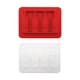 thumbnail image 1 of Toystoory Molde de hielo de gel de sílice de grado alimenticio, bandeja reutilizable de silicona para congelador con forma única de botella de Cocina y Comedor rojo, 1 of 6