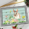 thumbnail image 3 of Hearth & Gear Hot Easter Floor Mats Home Entry Mats Holiday Decorative Door Mats Carpet Five Comfiest Blanket Large Couch Blanket Thin Blankets Soft Fuzzy Throw Home Throw Blanket Big Rugs for Living, 3 of 5