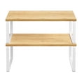 thumbnail image 4 of SONGMICS Especiero, Juego de 2 Estantes Apilables para Cocina, Almacenamiento de Especias, Blanco y Beige, 4 of 8