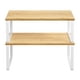 thumbnail image 4 of SONGMICS Especiero, Juego de 2 Estantes Apilables para Cocina, Almacenamiento de Especias, Blanco y Beige, 4 of 8