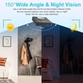 thumbnail image 7 of DnxnIaIfy Mini Camera for 4K, Indoor/Outdoor Security Camera with Rechargeable Battery, 2.4/5 GHz Wi-Fi, Motion Detection, Night Vision, SD & Cloud Storage, Ideal for Home, Baby Monitoring, and Offic, 7 of 7