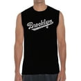 thumbnail image 1 of Men's Word Art Sleeveless T-shirt - Brooklyn Neighborhoods, 1 of 2