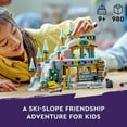 thumbnail image 4 of LEGO Friends Holiday Ski Slope and Café 41756 Building Toy Set, Creative Fun for Ages 9+ with 3 Mini-Dolls and Lots of Accessories, A Gift for Kids Who Love Snow Sports or Role playing, 4 of 9