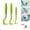 绿色, variant on 3PCS Tick Remover Tool Set, Safe Tick Removal Tweezers for Dogs, Cats & Humans, Pet Kit