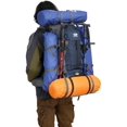 thumbnail image 3 of Mochila de senderismo WoneNice 50 L impermeable con funda para lluvia, 3 of 9