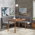 thumbnail image 4 of Simple Living  Playmate Loveseat Grey Fabric, MDF Transitional, Modern & Contemporary, 4 of 5