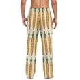 thumbnail image 2 of Simple Carrots Men's Lightweight Pajama Bottoms Stretch Elastic Waist Side Pockets Spring Fall, 2 of 7