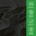 thumbnail image 3 of Gogreen Cooling Pillow Cases (Set of 2) for Hot Sleepers & Night Sweats, Rayon Derived from Bamboo Pillow Case, Breathable and Silky Soft Envelope Pillowcases (Black, Queen 20"x30"), 3 of 7