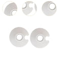 thumbnail image 6 of Vsenkes 2 Pieces Hiking Poles Basket Replacement Parts for Ski Poles Outdoor Camping White, 6 of 9