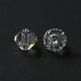 thumbnail image 3 of Transparent Glass Beads Bicone Clear 4x4x3.5mm Hole: 1mm 720pcs/bag 1bag, 3 of 4