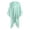 Mint Green, variant on Women's Glitter Metallic Shawl Wrap Wedding Prom Party Sheer Mesh Open Front Cape Yellow One Size