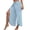 Light Blue, variant on Swim Beach Cover Up Pants for Women Flowy Wide Leg Pant Bathing Suit Coverup Swimsuit Palazzo Trousers Light Blue,M