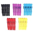 thumbnail image 4 of 5Pcs Hairdressing Salon Matte Sectioning Clamp Hair Clip Hairpin Grip Claw, 4 of 6