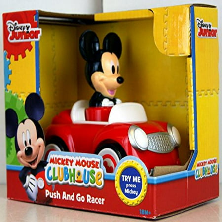 Disneys Mickey Mouse Mouse Push and Go Racer Car