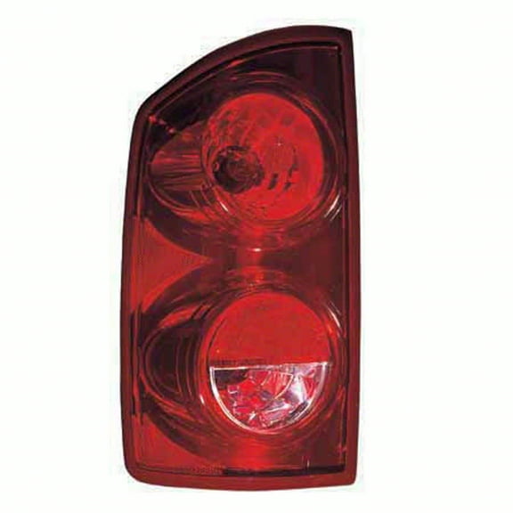 KAI New Economy Replacement Driver Side Tail Light Lens And Housing, Fits 2007-2008 Dodge Ram 1500