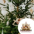 thumbnail image 3 of Kearding Colgante de Navidad Festival Fiesta Comedor Hotel Colgando Ventana Puerta Árbol de Navidad Decoración Regalos de cumpleaños para niños Niños Kits de decoración para fiestas tipo 5, 3 of 6