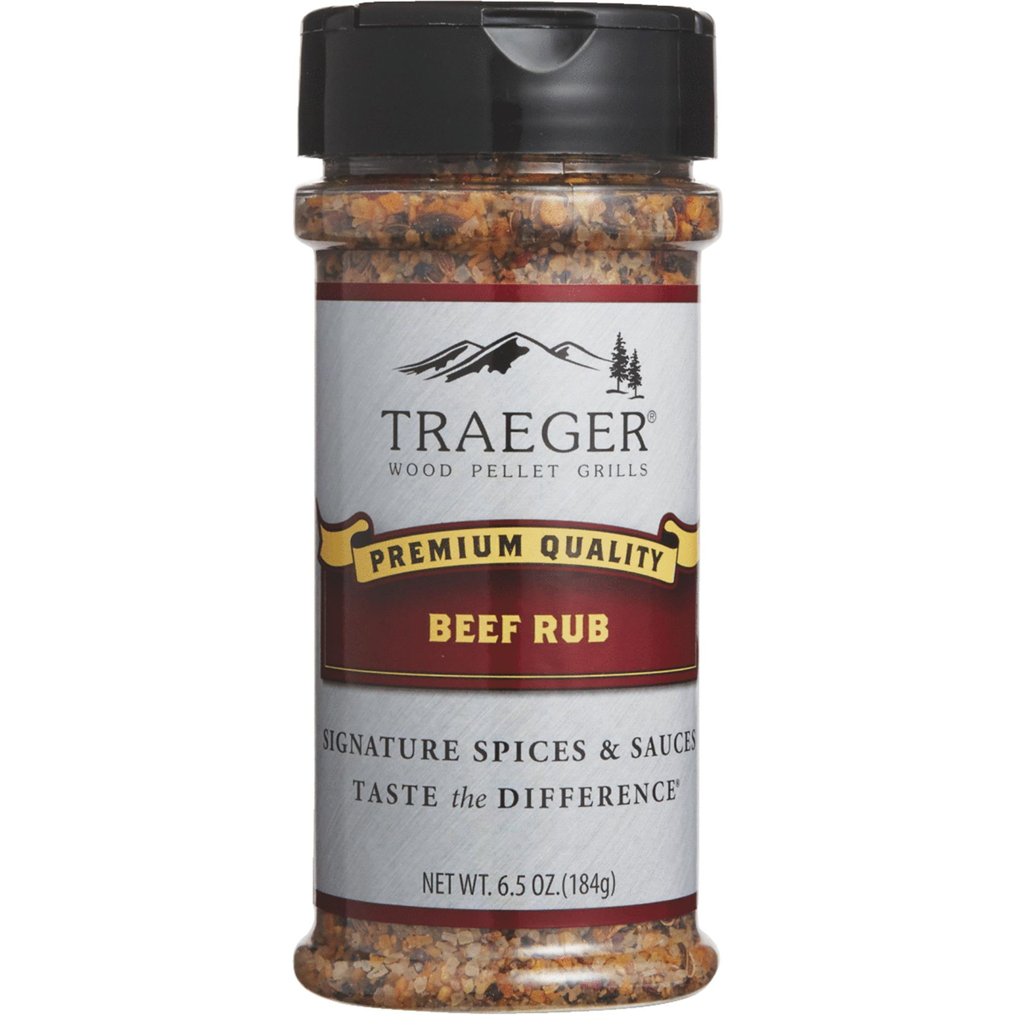 Traeger pellet grill rub, shake, spice. You choose the flavor