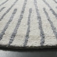 thumbnail image 3 of SAFAVIEH Fifth Avenue Asher Sunburst Area Rug, Ivory/Gray, 6' x 6' Round, 3 of 7