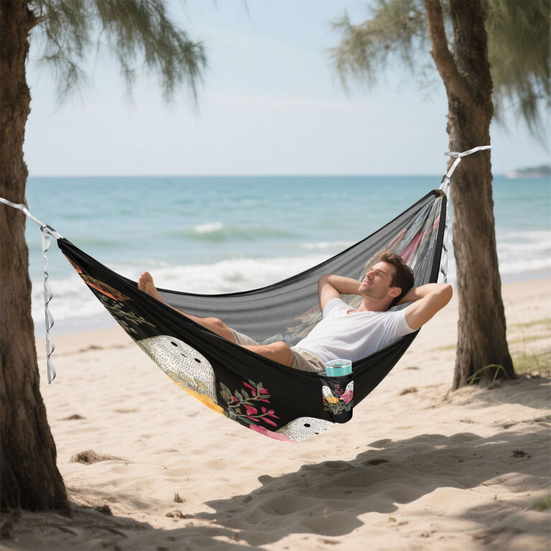 Hammock Camping Hammock Nylon Portable Hammock Travel Camping Hammock Cute Ghost