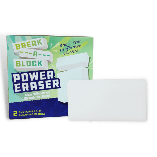 BreakABlock Power Eraser Easy Tear Perforated Blocks, 2 Pack