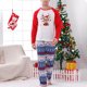 thumbnail image 2 of Conjunto cálido de Navidad para padres e hijos, pijama estampado para el hogar, conjunto de papá de dos piezas Fridja nalpqowj26108, 2 of 9