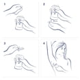 thumbnail image 3 of Dove Advanced Care Antiperspirant, Caring Coconut, 2.6 oz, Twin Pack, 3 of 9
