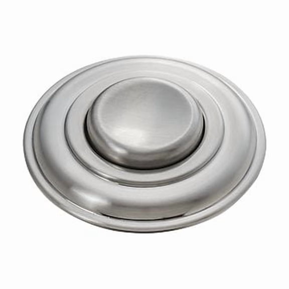 InSinkErator Decorative Air Switch Push Button, Vintage Style in Satin Nickel - 78666-ISE
