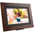 Brookstone PhotoShare 10" Smart Digital Picure Frame in Espresso