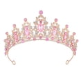 thumbnail image 2 of Yoyauz Women's Gemstone Crowns and Crowns, Crystal Queen Crowns, Silver Wedding Crowns for Bridals, Metal Birthday Barmitzor Tiaras, 2 of 7