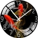 thumbnail image 1 of Reloj de pared para sala de estar, reloj de cuarzo creativo silencioso, reloj para dormitorio, reloj colgante de pared sin perforaciones, 1 of 6