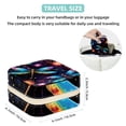 thumbnail image 5 of Firefly Square Jewelry Box Organizer Display Case Necklace Bracelet Earring Holder Travel Portable Decorative Stand Storage Box for Rings Earrings Necklaces Bracelets - Girls Women Gift, 5 of 6