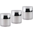 thumbnail image 3 of 3Pcs Practical Airless Pump Bottles Empty Lotion Bottles Facial Cream Containers, 3 of 7