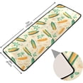 thumbnail image 2 of SKYSONIC 2X6 Feet Harvest Corns Floral Runner Rug with Rubber Backing, Autumn Cartoon Non Slip Entryway Rug Runner Washable Soft Area Rug Carpet for Hallway Bedroom Kitchen Decor, 2 of 6