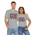 thumbnail image 5 of DJH Apparel | With God All Things Are Possible Christian Unisex T-shirt, 5 of 5