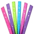 Transparent Rulers 12 inch Straightedge with Clear Metric and Imperial ...