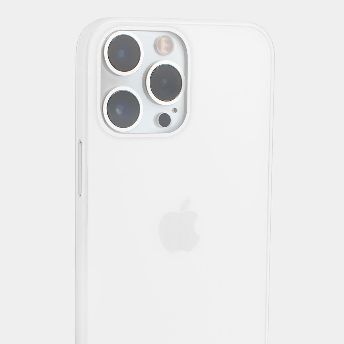 totallee Thin iPhone 15 Pro Case, Thinnest Cover Ultra Slim Minimal - for Apple iPhone 15 Pro (2023) (Frosted Clear)