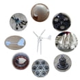 thumbnail image 3 of Wind Turbine Generator 2000w Horizontal Wind Turbine Generator 3 Blades 12V 24V 48V Alternative Energy Generator MPPT Controller ,Easy to Install, 3 of 7
