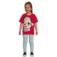thumbnail image 2 of Minnie Mouse Toddler Girl Graphic Short Sleeve T-Shirt, Sizes 12M-5T, 2 of 8