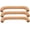 Ac2, variant on Gamvdout Wood Pull Knobs, 3pcs Cabinet Furniture Kitchen Pulls Handles for Dresser Drawer Wardrobe Cupboard Knobs for Bathroom Wardrobe Door Knob