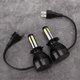 thumbnail image 1 of 1 Pair Smoked Bumper Marker Side Light Housing for MK4 617215181853 (Yellow), 1 of 3
