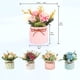 thumbnail image 2 of Plantas artificiales Advancent Cerámica ABS 4 piezas Decoración Blanco, 2 of 6
