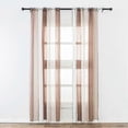 thumbnail image 3 of Window Curtain Stripe 100x200cm Tulle Voile Fashion For Home Kitchen Room Bedroom, 3 of 5