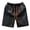 Z103 Black, variant on Mifsaly Mens Washed Denim Look Shorts 5 inch Drawstring Elastic Waist Lounge Shorts Lightweight Baggy Casual Summer Clothes Black,XXXXXL