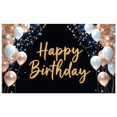 thumbnail image 3 of Decorative Design Happy Birthday Banner Balloon Decoration Party Backdrop for Birthday Party Event Decoration Indoor Celebration, 3 of 8