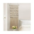 thumbnail image 5 of Habitat Petrax Macrame Wall Hanging, Natural Rope, 19” x 3.75”, 5 of 5