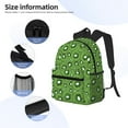 thumbnail image 4 of Fotbe Kiwi Fruit Lightweight Casual Laptop Backpack for Men and Women, Daily use Waterproof backpack, Backpack for College, 4 of 7