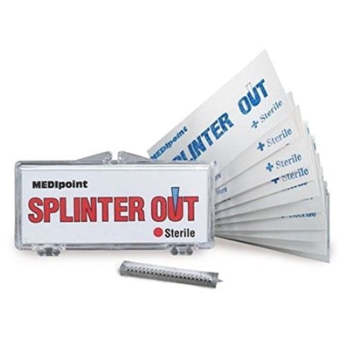 2 PKG SPLINTER OUT SPLINTER REMOVER FIRST AID SURVIVAL KIT BLOOD LANCET
