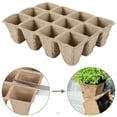 thumbnail image 1 of 8Pcs Seed Starter Trays One-off Seedling Box Garden Plant Germination Nutrient Pots with Labels, 1 of 9