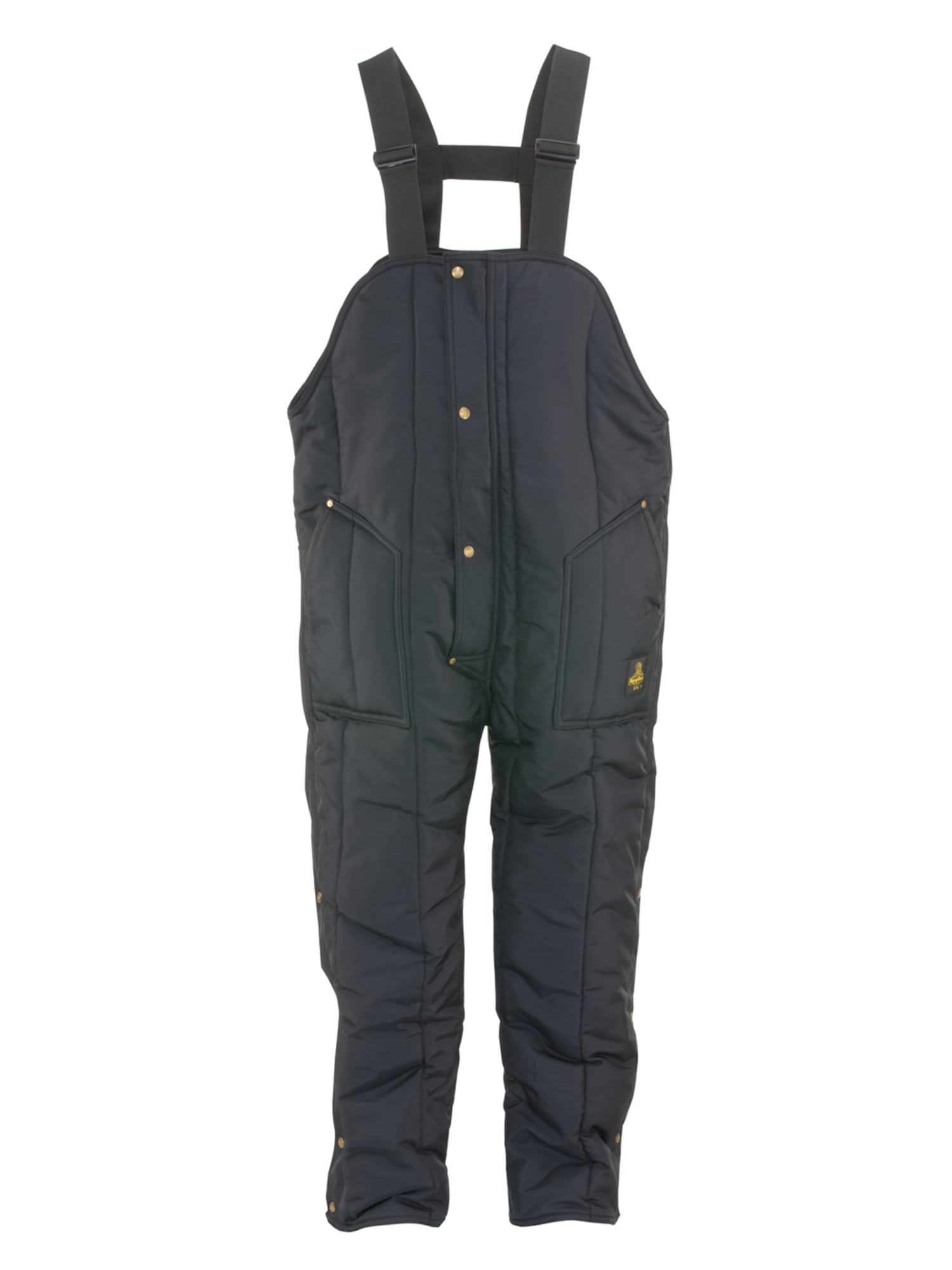 RefrigiWear Womens Diamond Quilted Insulated Bib Overalls with Performance-Flex 